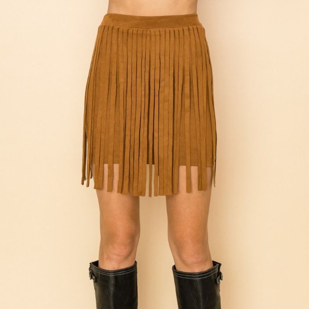 new VOCAL FRINGE SUEDE western boho SKIRT sm-3x (3-colors) cowgirl rodeo QUEEN